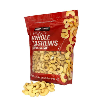 Kirkland Signature Salted Cashews, 1.13kg