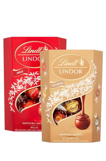 Lindt Lindor Chocolate Truffles in 2 Varieties, 2 x 200g