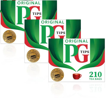 PG Tips Tea Bags, 3 x 210 Pack