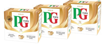 PG Tips Gold Tea Bags, 3 x 70 Pack