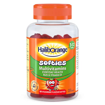 HalibOrange Softies Strawberry Multivitamins, 1 x 60 Count