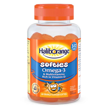 HalibOrange Softies Omega-3, 1 x 60 Count