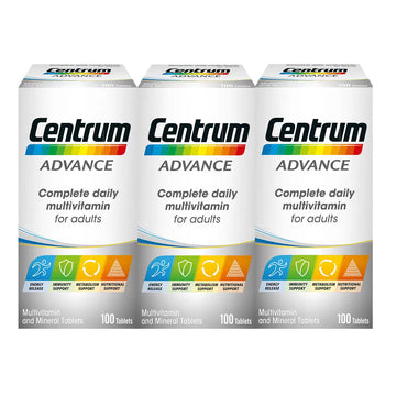 Centrum Advanced Vitamins, 3 x 100 Count