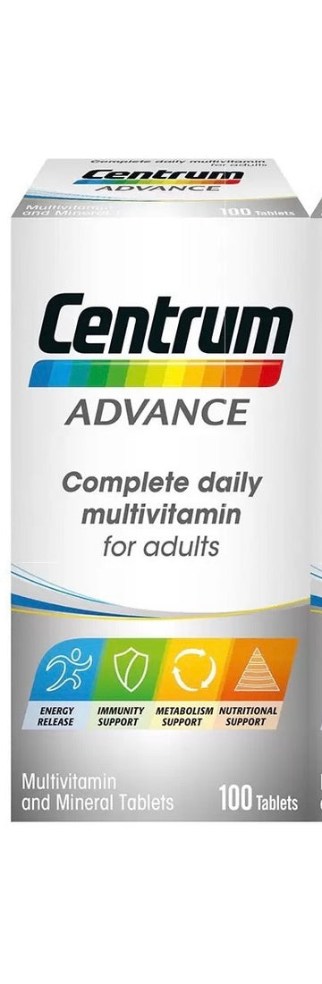 Centrum Advanced Vitamins, 1 x 100 Count