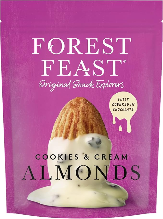 Forest feast cookies and cream almonds 4x120g