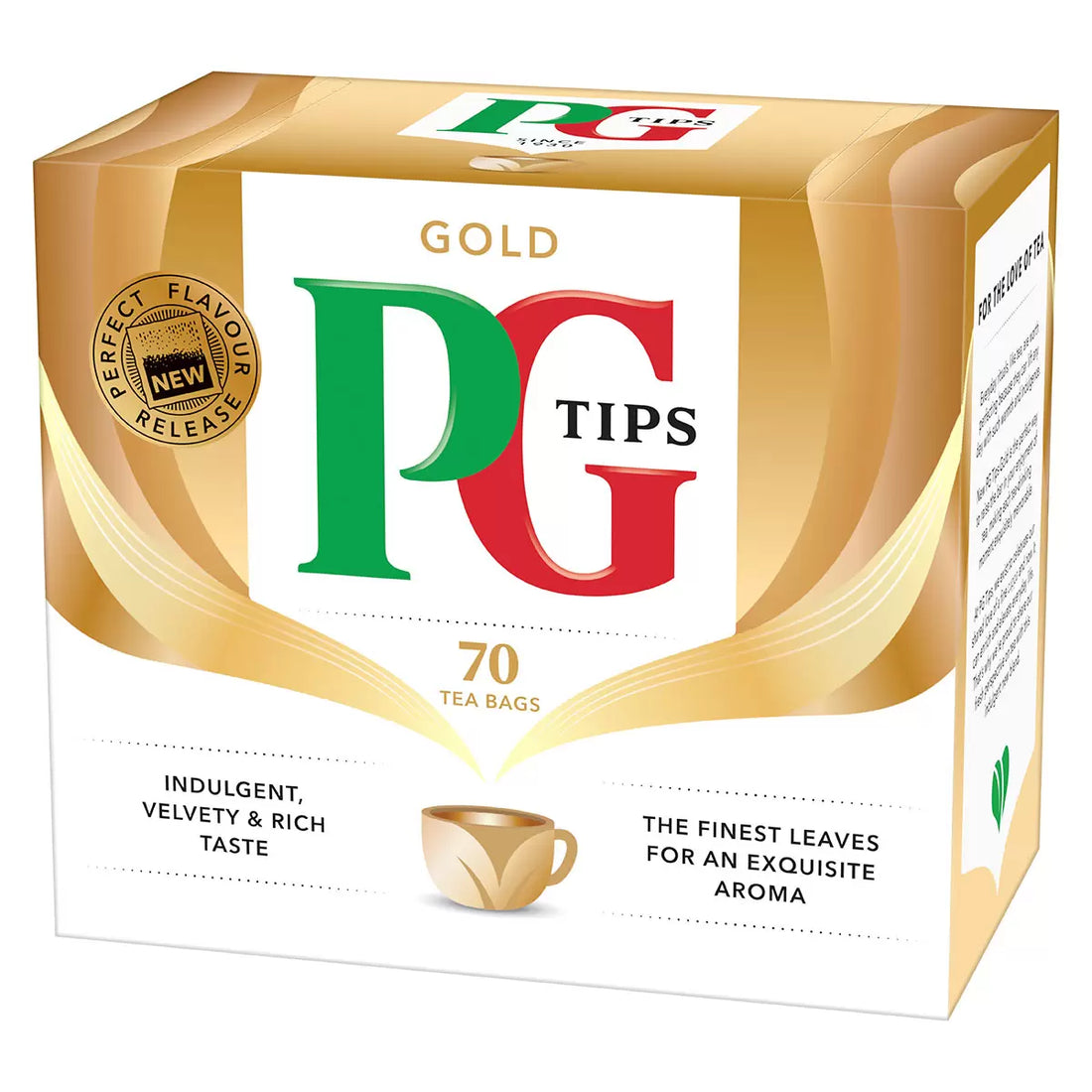 PG Tips Gold Tea Bags, 3 x 70 Pack
