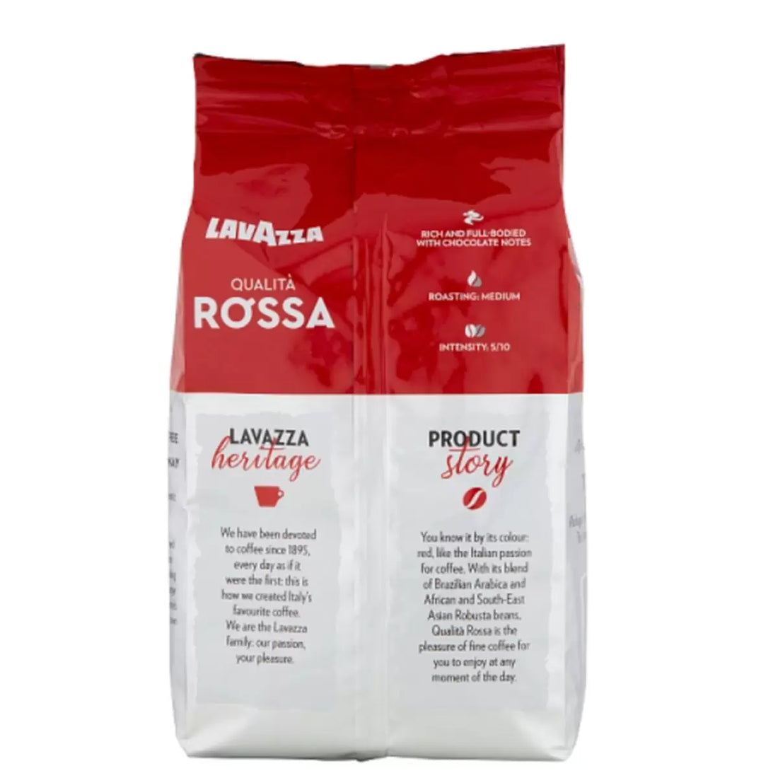 Lavazza Qualita Rossa Coffee Beans, 2 x 1kg
