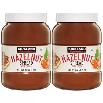 Kirkland Signature Hazelnut Spread, 2 x 1kg