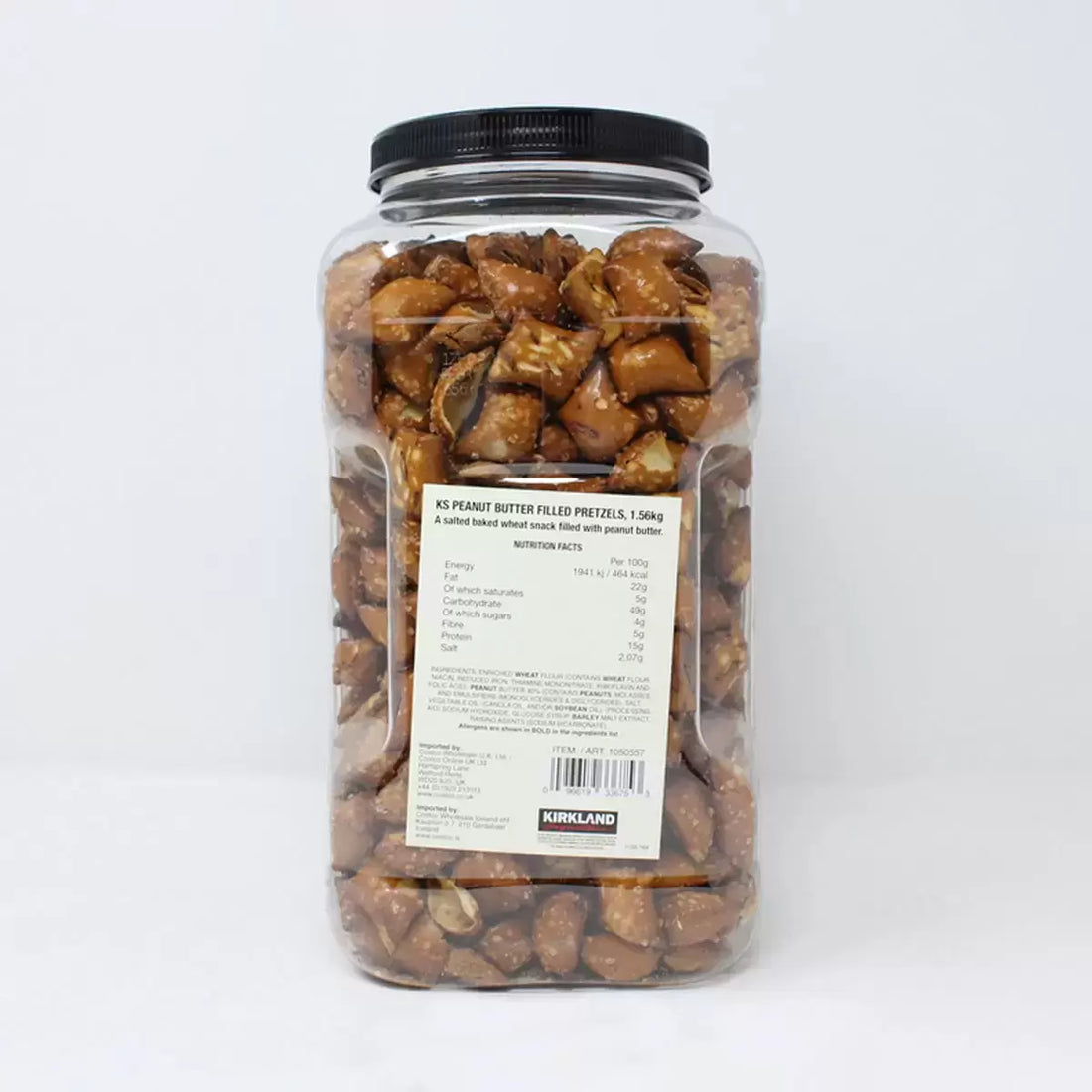 Kirkland Signature Peanut Butter Filled Pretzel Nuggets, 1.56kg